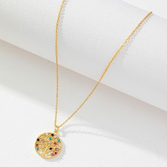 Arbre-de-vie-collier-multicolores