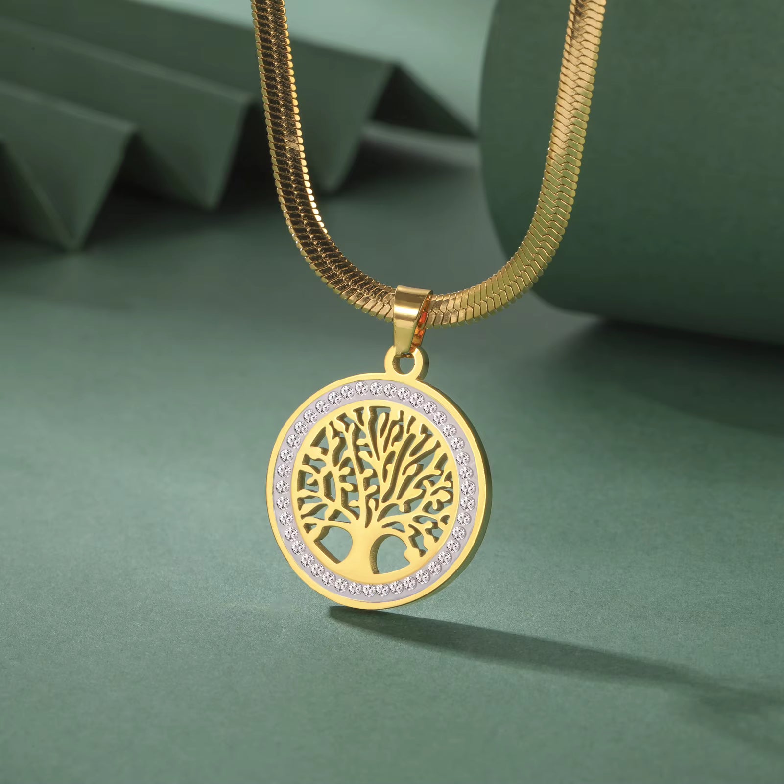 Bijoux-Arbre-De-Vie-doré-Femme