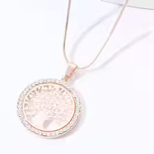 Collier-Arbre-De-Vie-Argent-Rose-pour-femmes