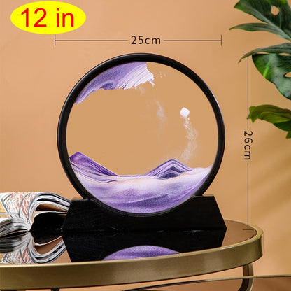 sablier-3D-en-verre-rond-violet