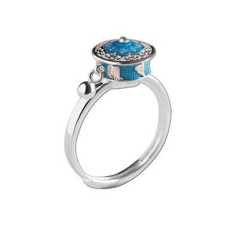 bague-d_anxiete-anti-stress-rotative-femme-bouddhiste-bleu