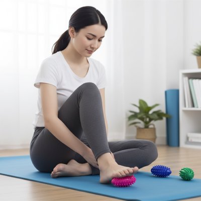 Balle de Massage kiné concombre