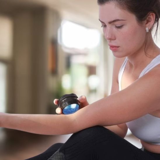 balle de massage manuelle