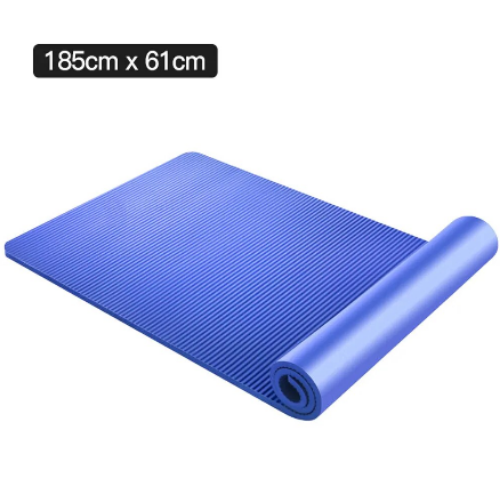 tapis-de-yoga-épais-bleu