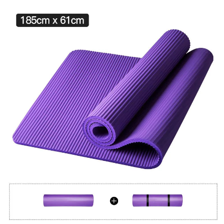 tapis-de-yoga-épais-violet