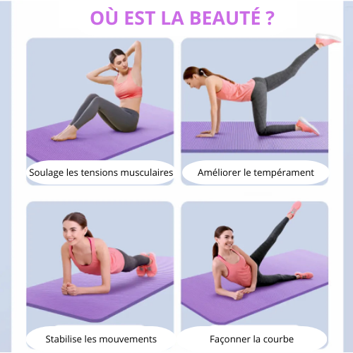 tapis-de-yoga-épais-violet-figures